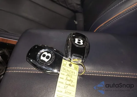 2023 Bentley Continental Gt Azure/Mulliner V8/S from USA, damaged, VIN SCBCG2ZG0PC005019